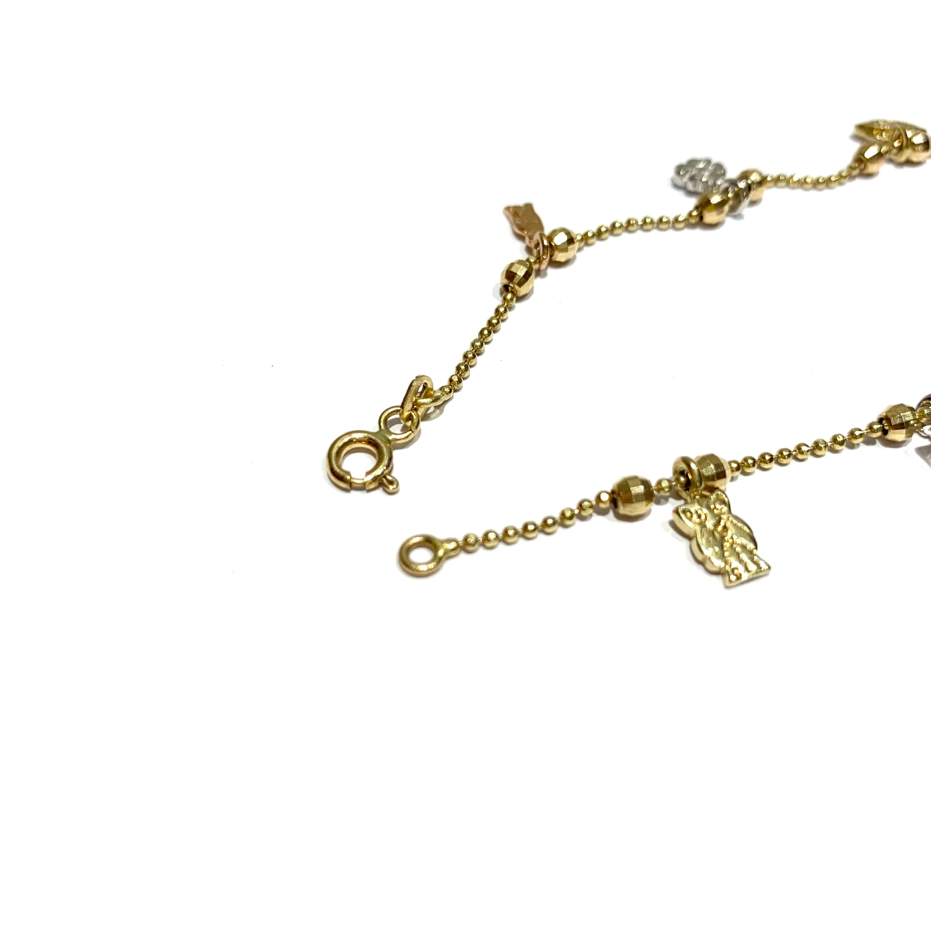 14k Gold Lucky Charm Necklace