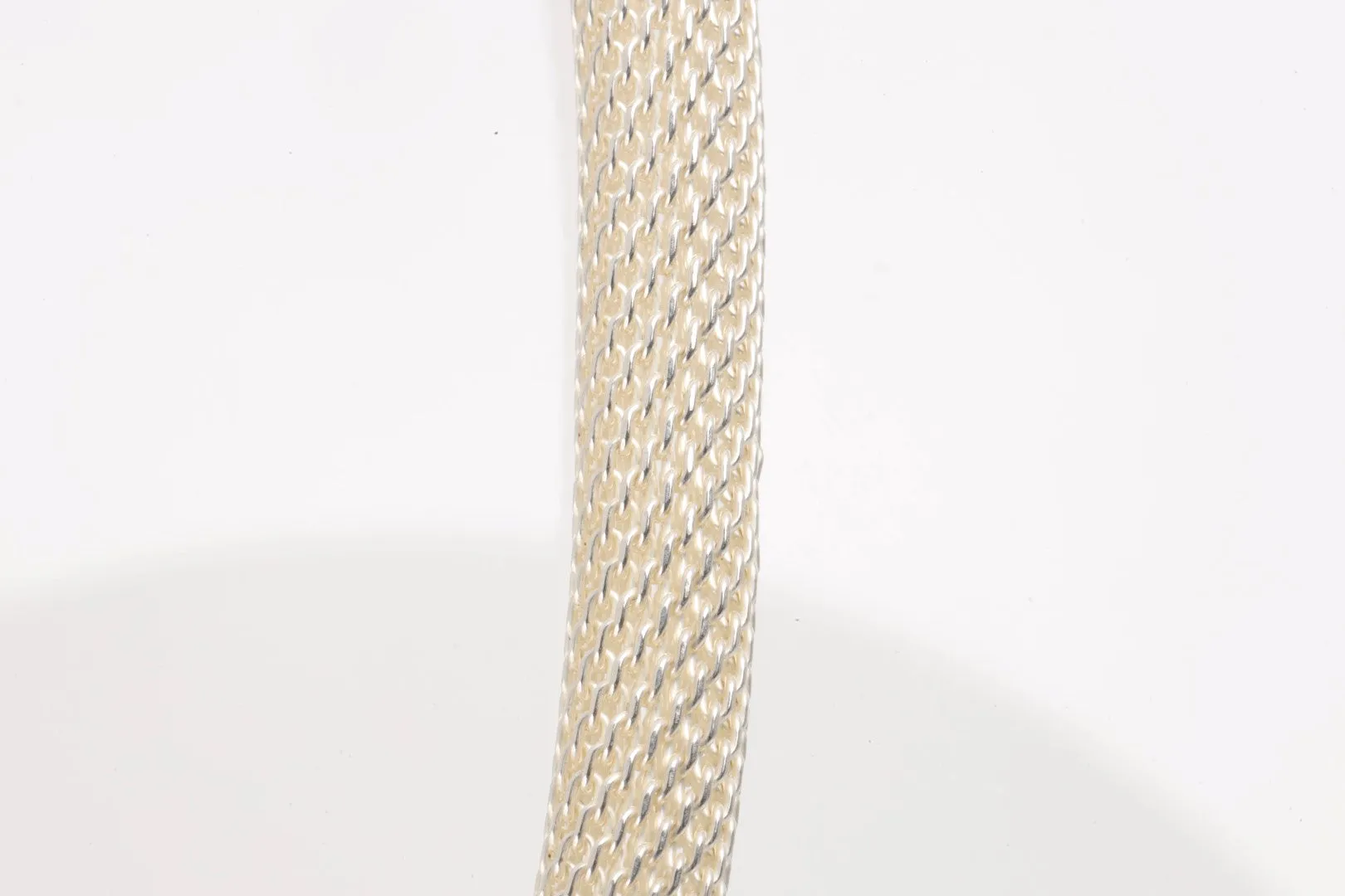 19.5" 925 Silver Mesh Chain Necklace (37.33g.)