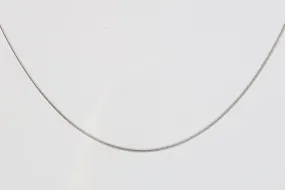 20'' 14k White Gold Snake Chain (8.06g.)