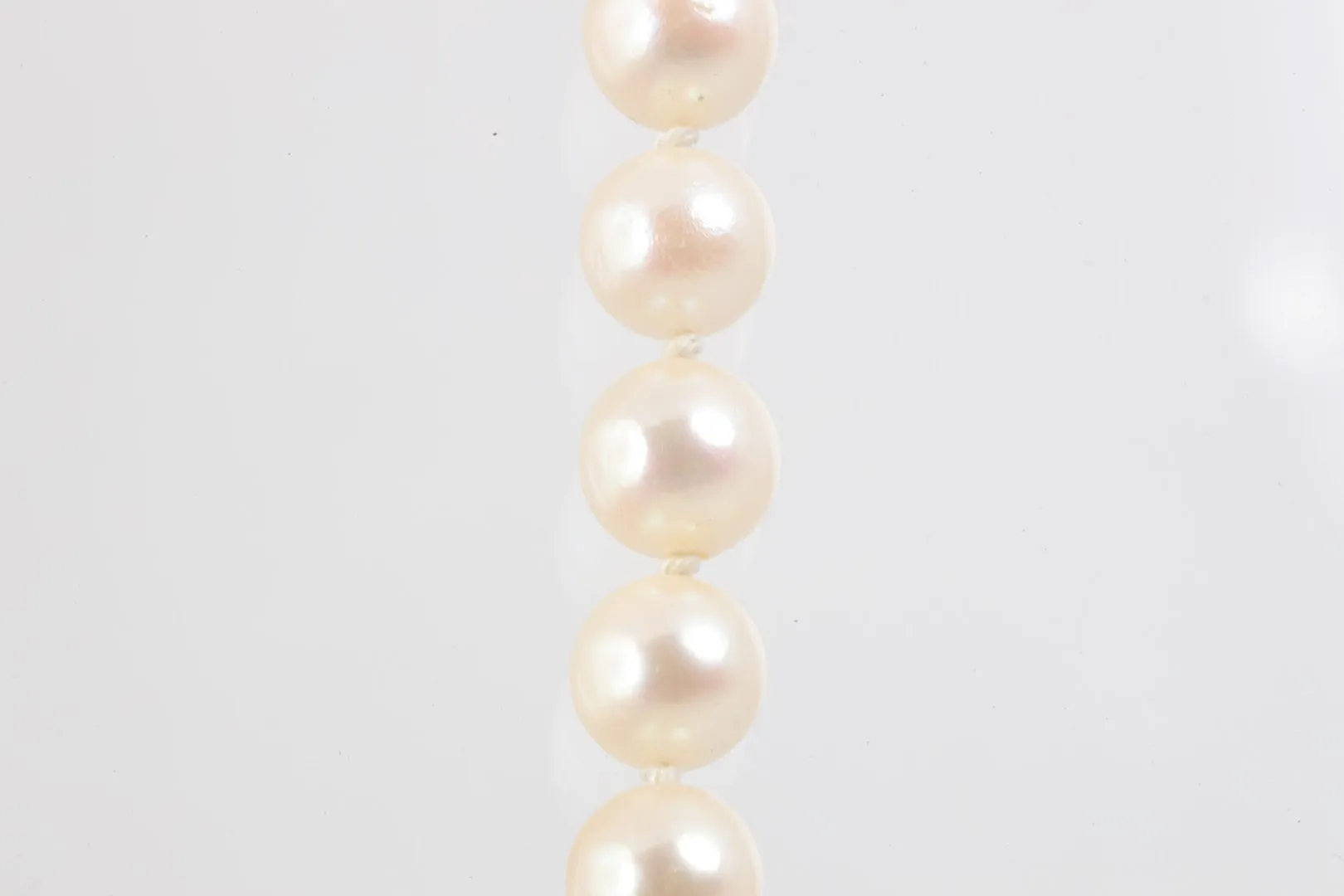 21" 14k Yellow Gold Pearl Necklace (29.51g.)