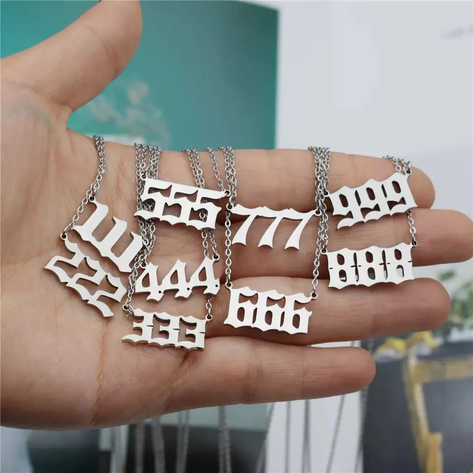 Angel Numbers Necklace