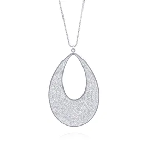 AUDRINA SILVER PENDANT NECKLACE FILIGREE