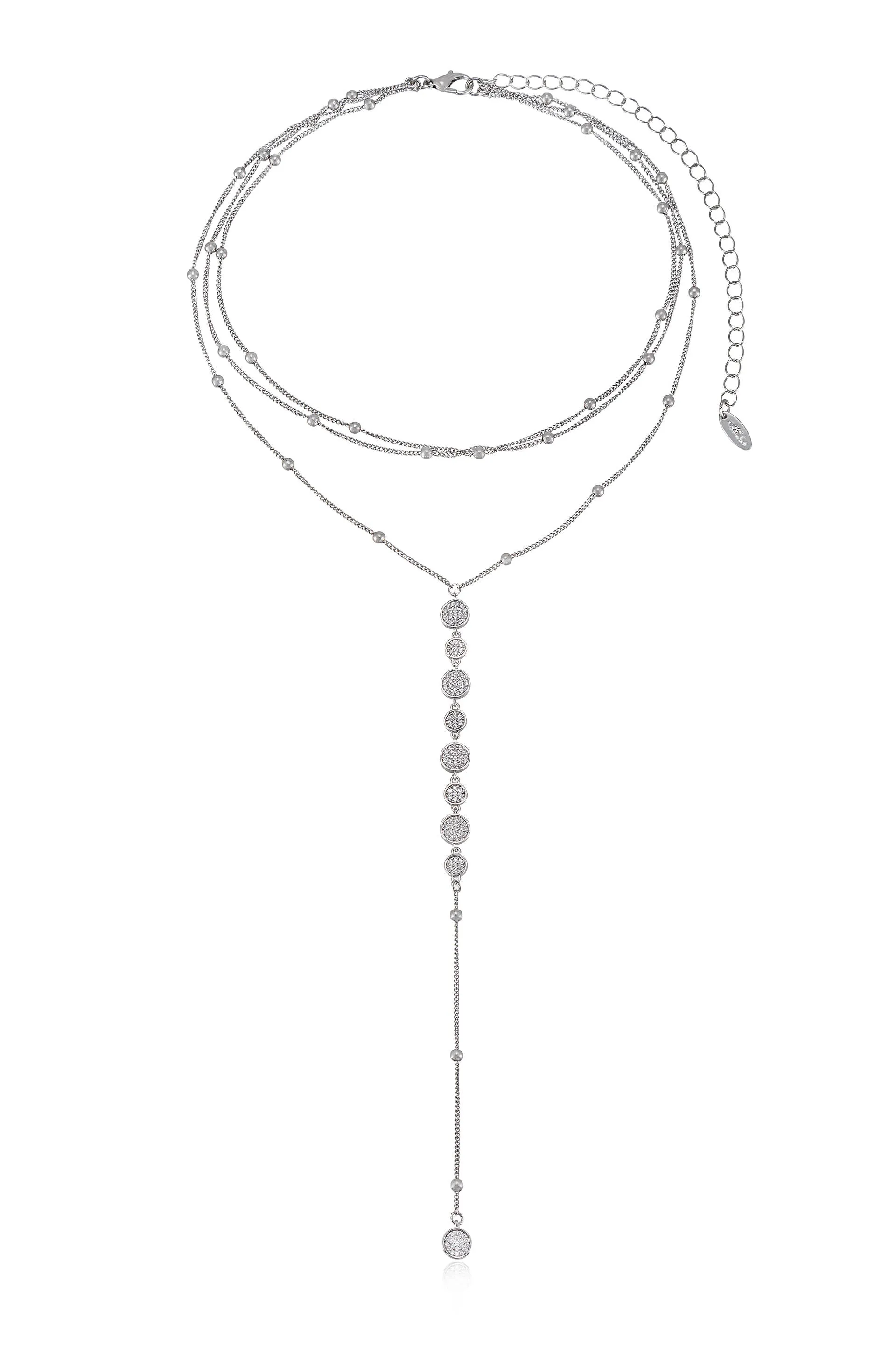 Bali Dreams Crystal Lariat Necklace