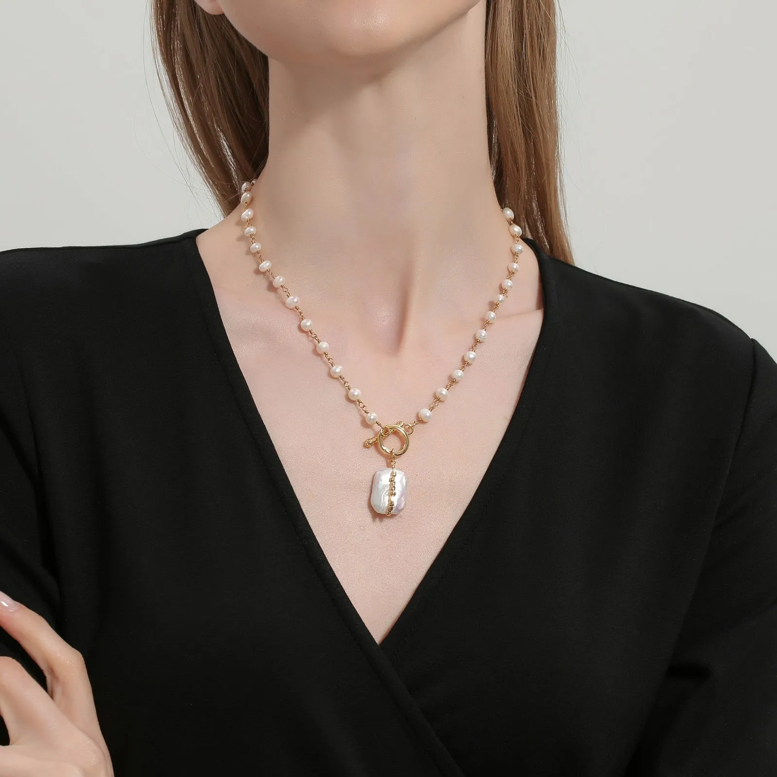 Baroque Pearl Necklace