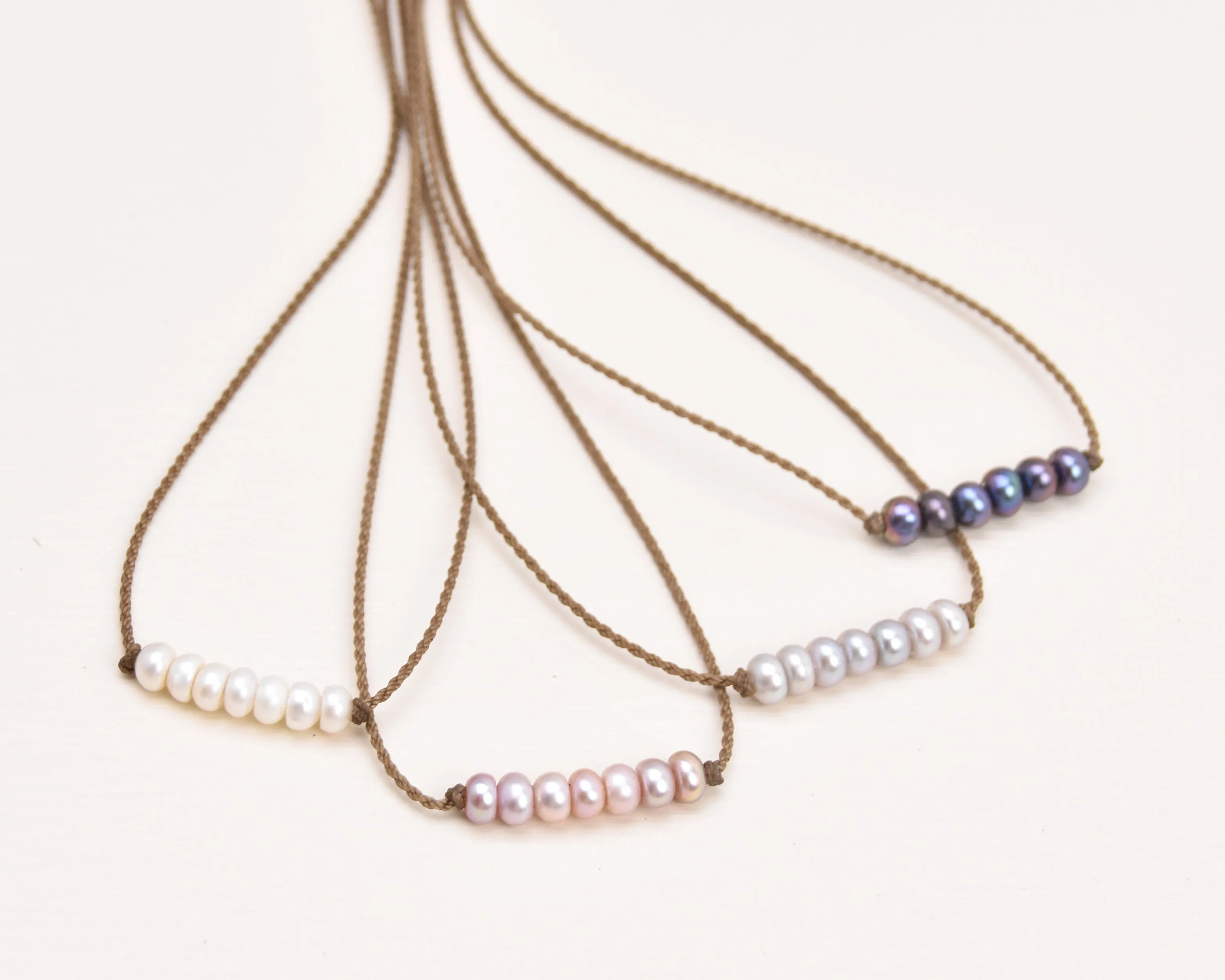 Bohemian Necklace-0002-Assorted Pearls