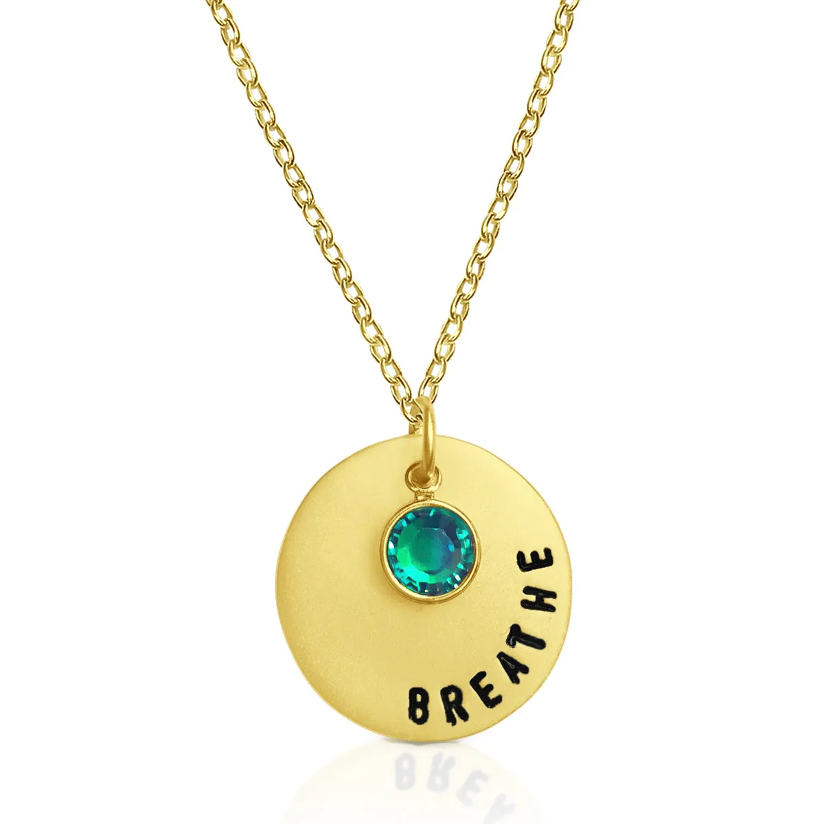 BREATHE Gold Filled Necklace