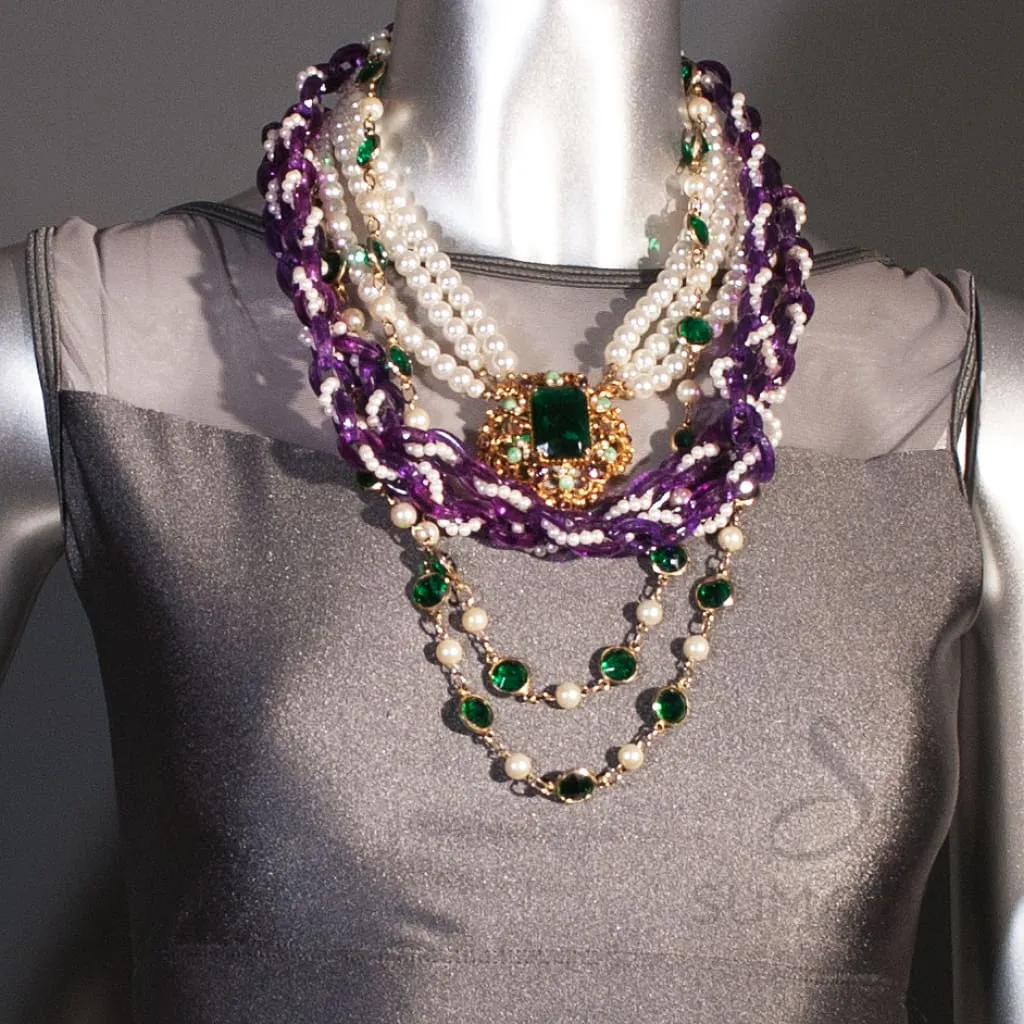 CELEBRATION OOAK STATEMENT NECKLACE