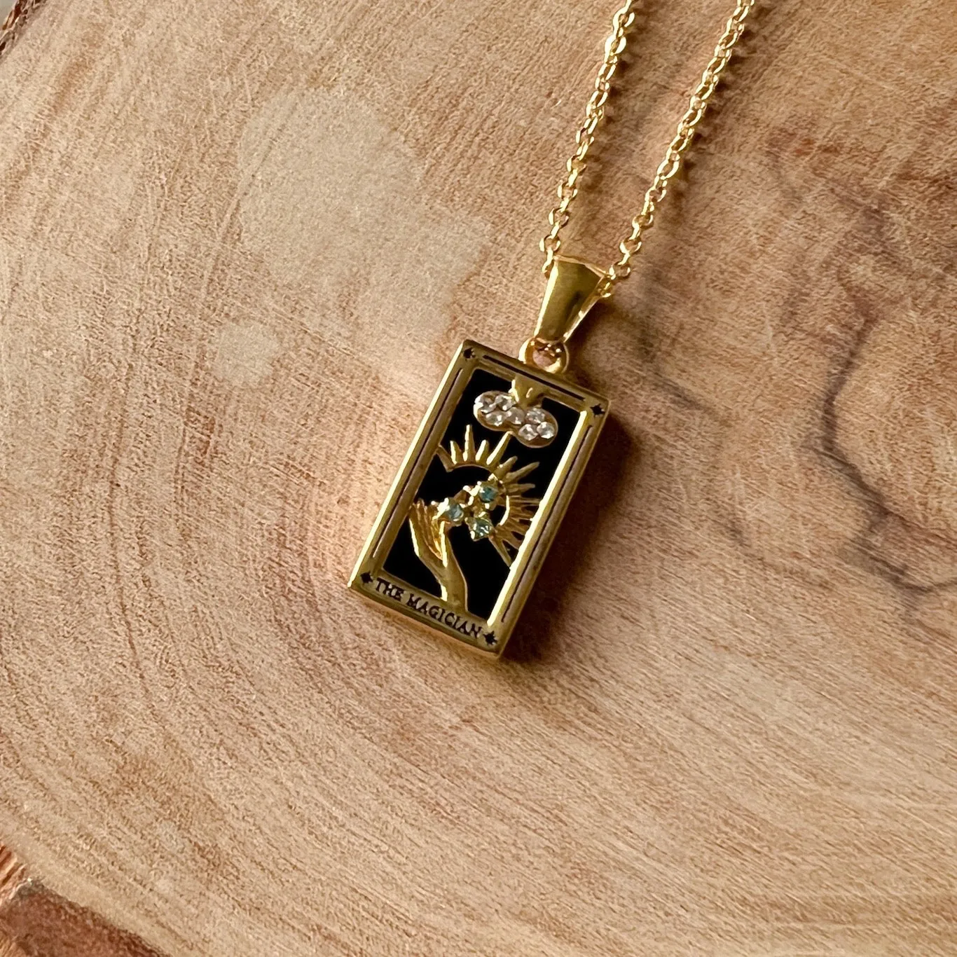 Celestial Manifestation Tarot Necklace - 10  Designs!