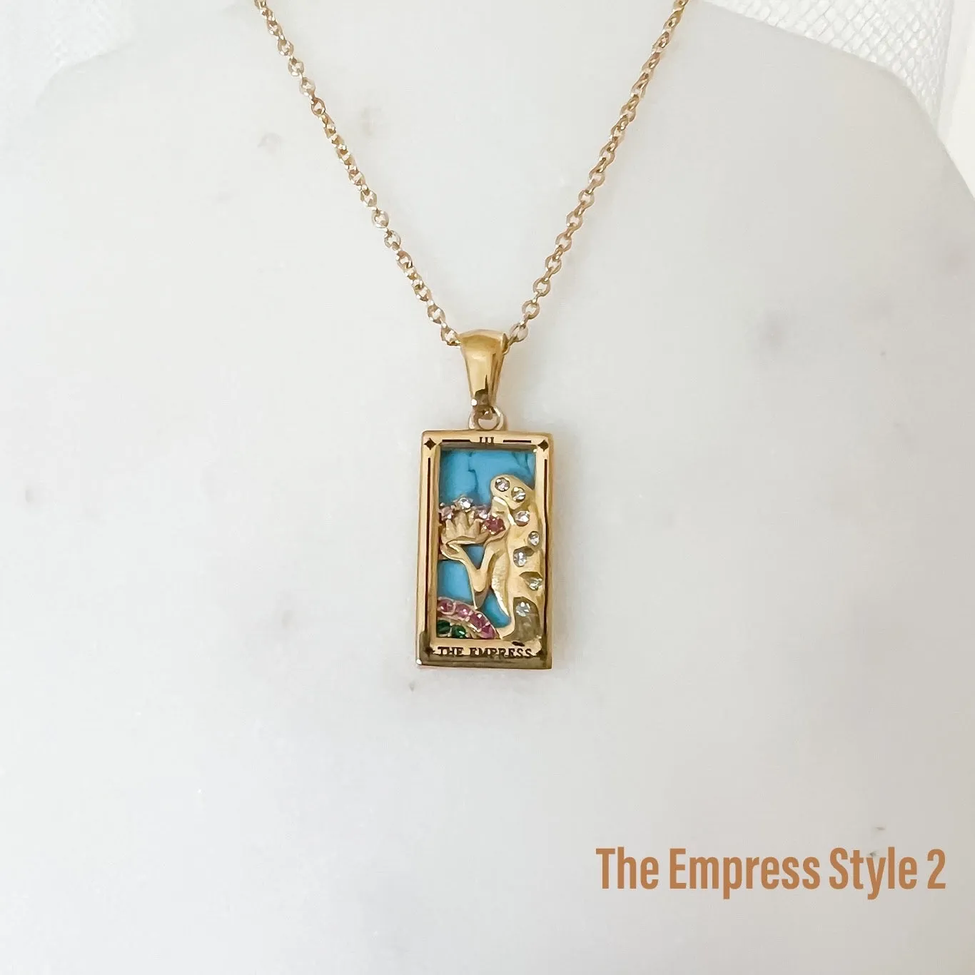 Celestial Manifestation Tarot Necklace - 10  Designs!