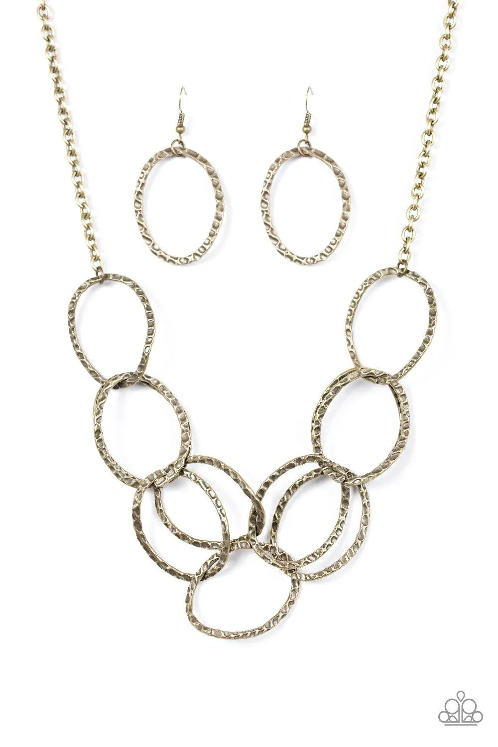 Circus Royale Brass Necklace - Paparazzi Accessories