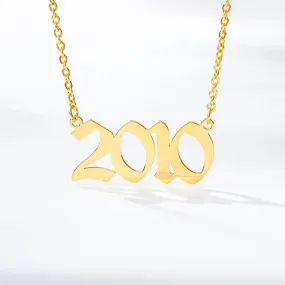 Classic Year Necklace