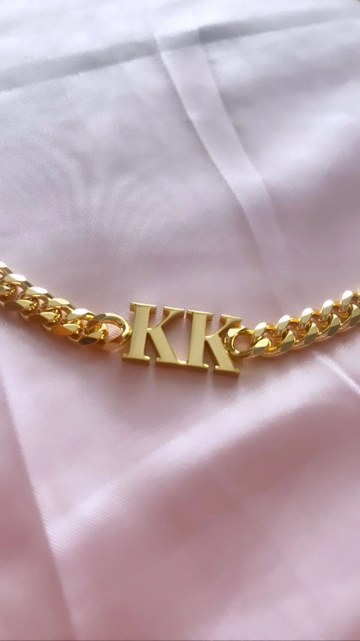 Cuban Initials Necklace