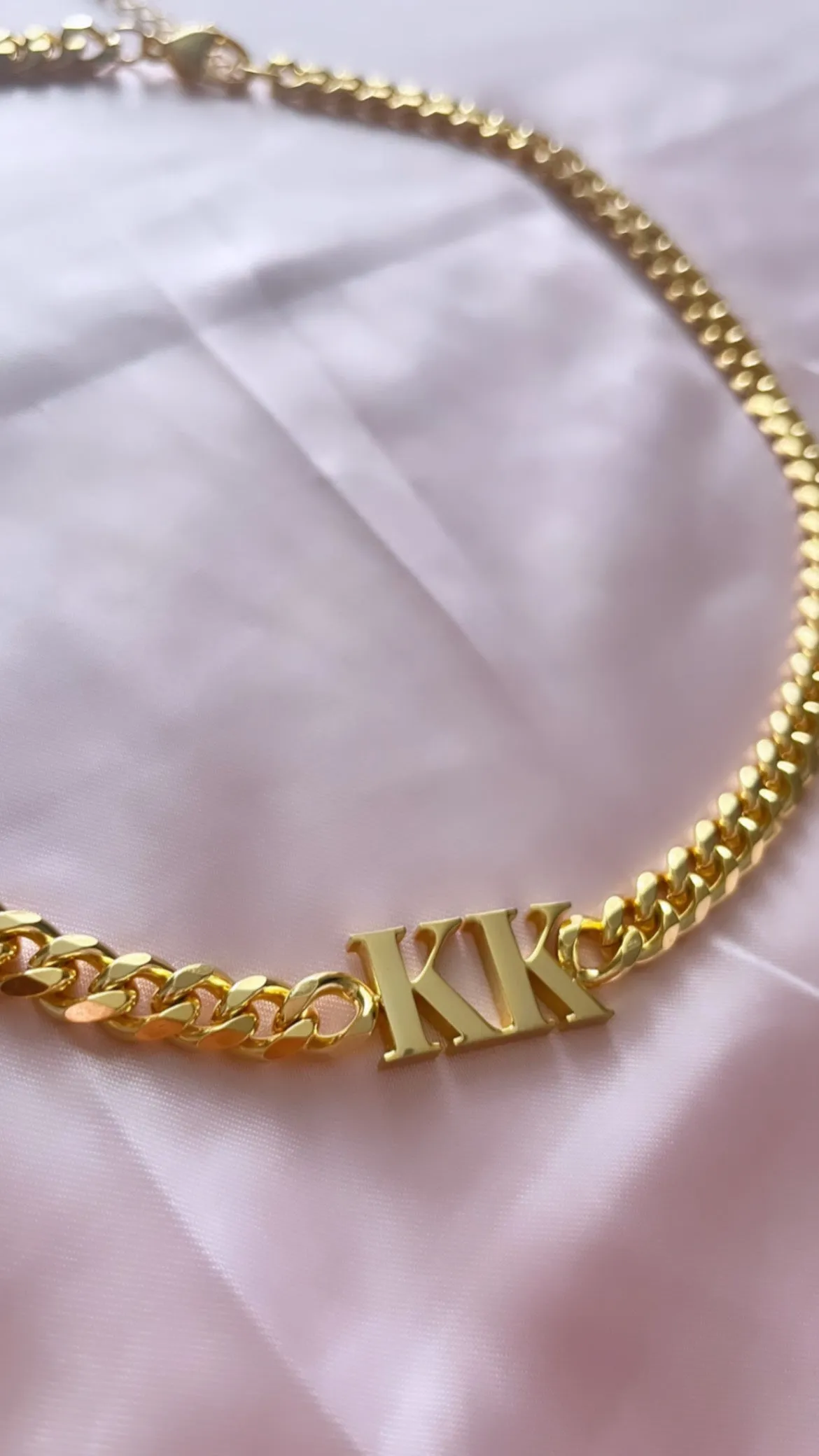 Cuban Initials Necklace