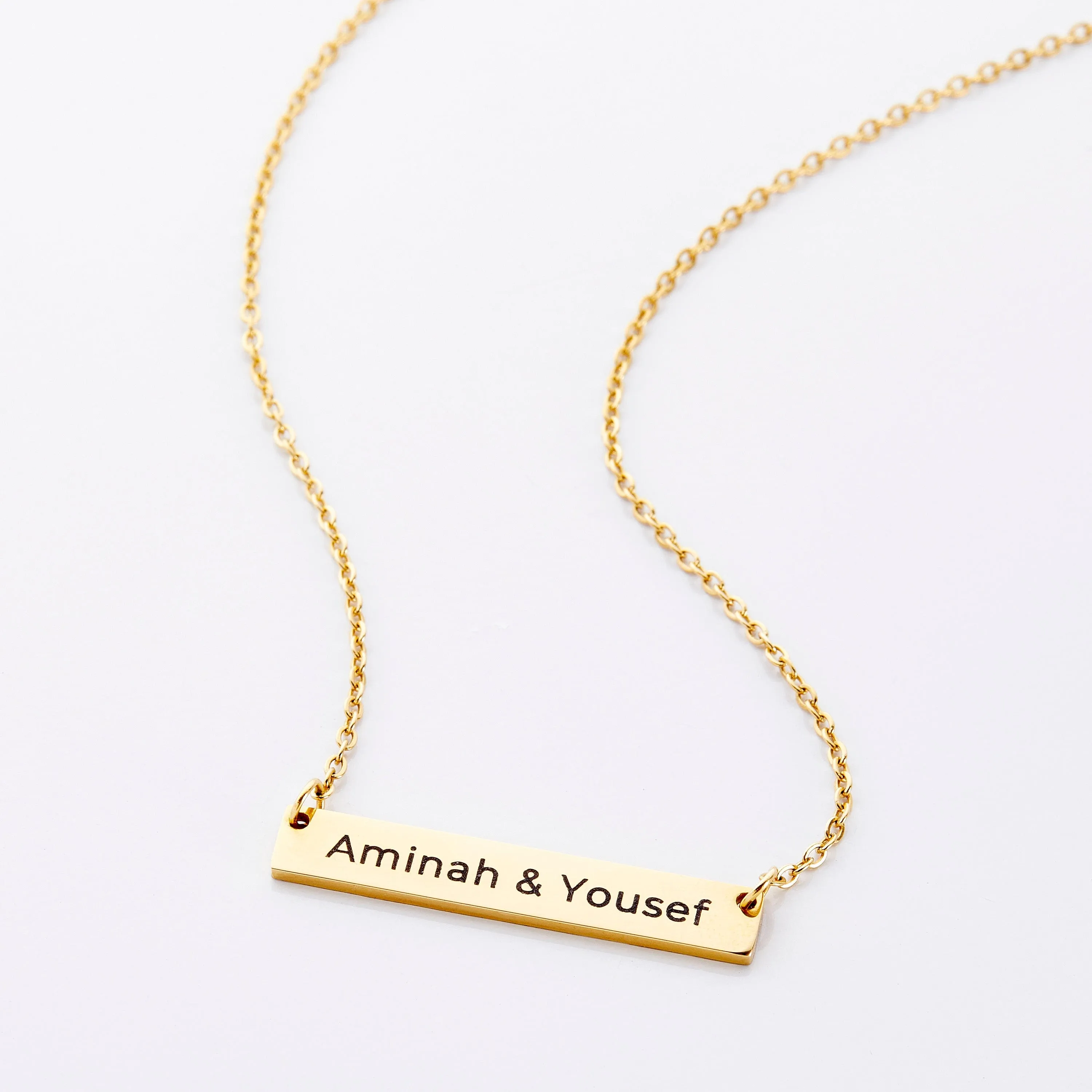 Custom Plate Necklace