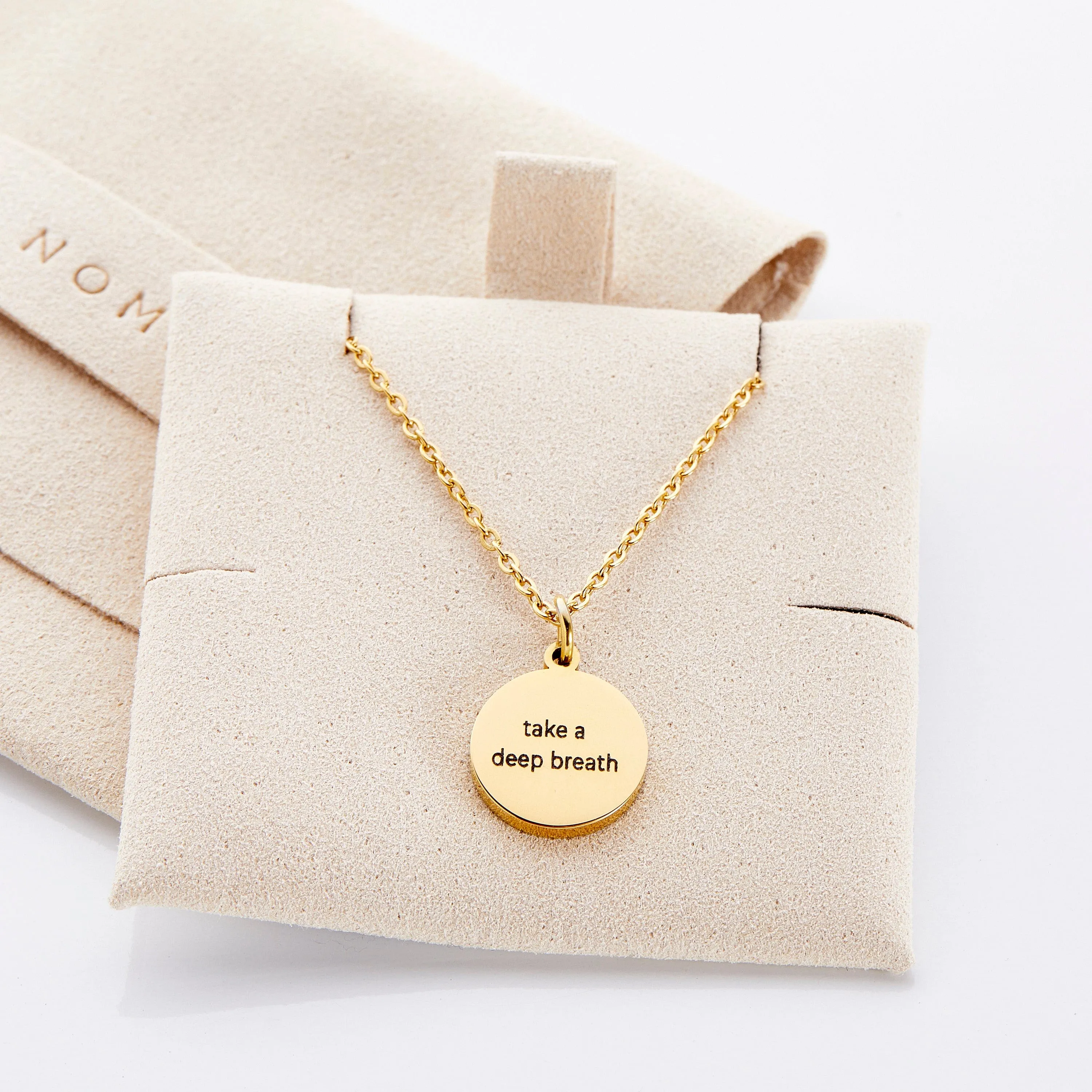 Custom Reminder Token Necklace