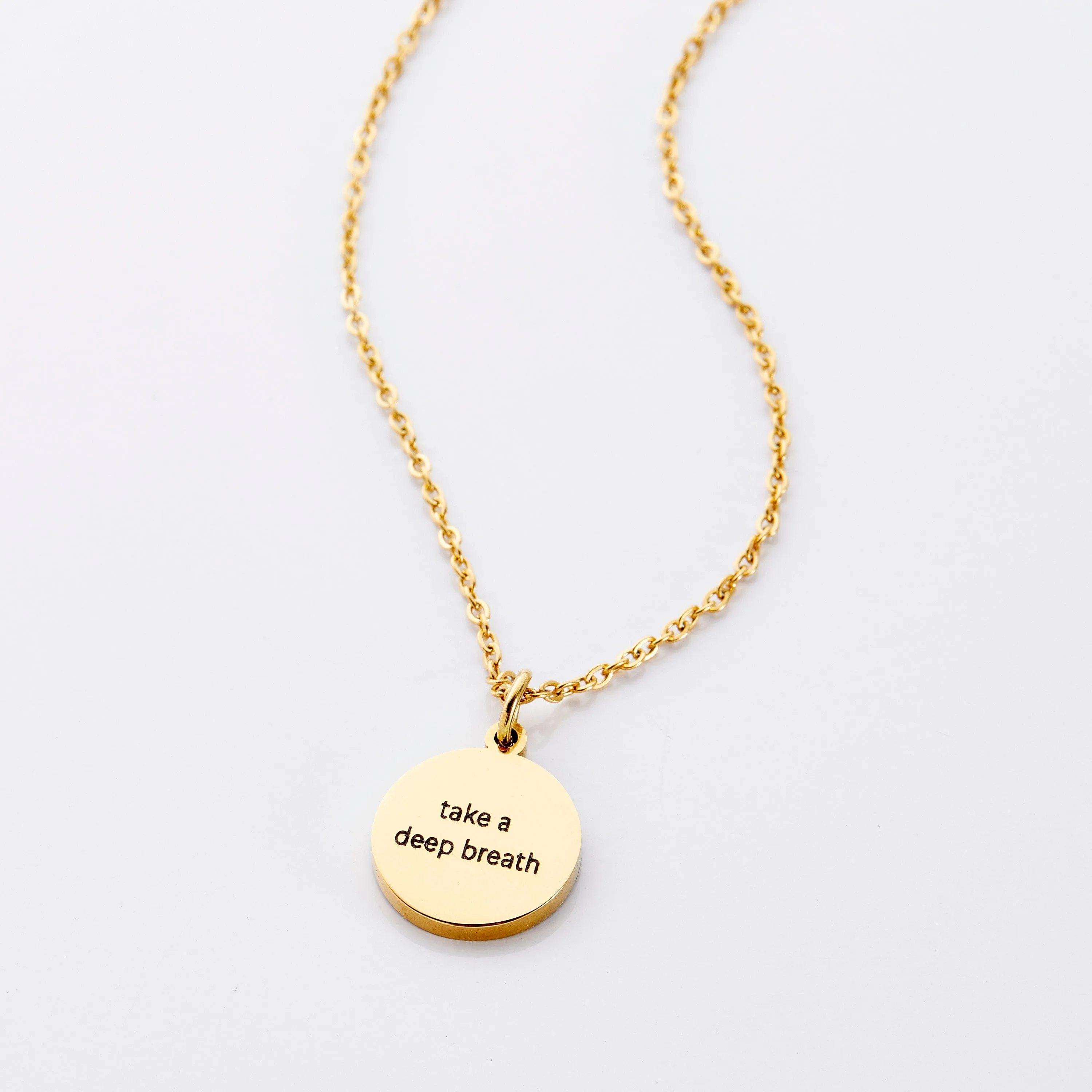 Custom Reminder Token Necklace