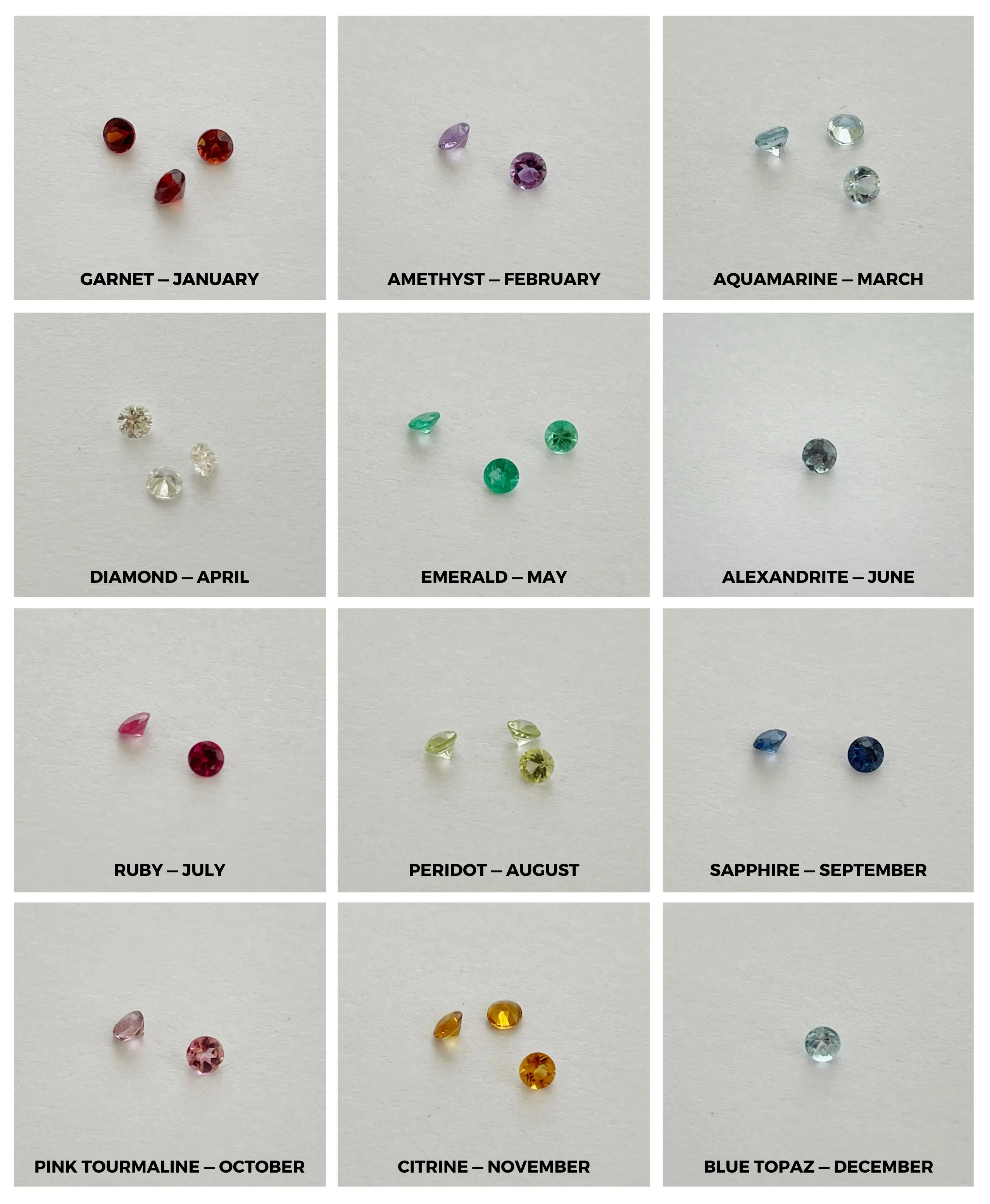 CUSTOMIZE A GRACE BIRTHSTONE NECKLACE