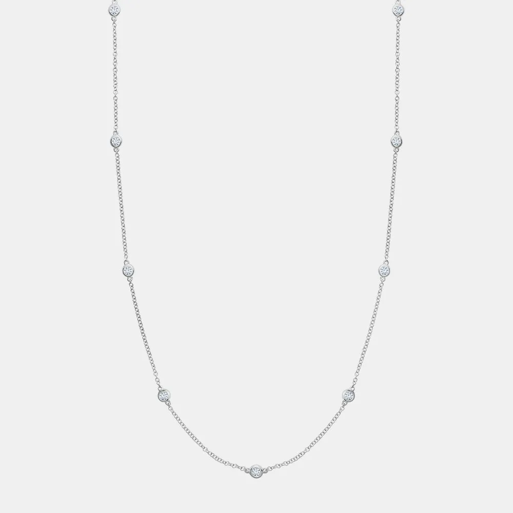 Diamond By The Yard Necklace