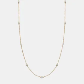 Diamond By The Yard Necklace