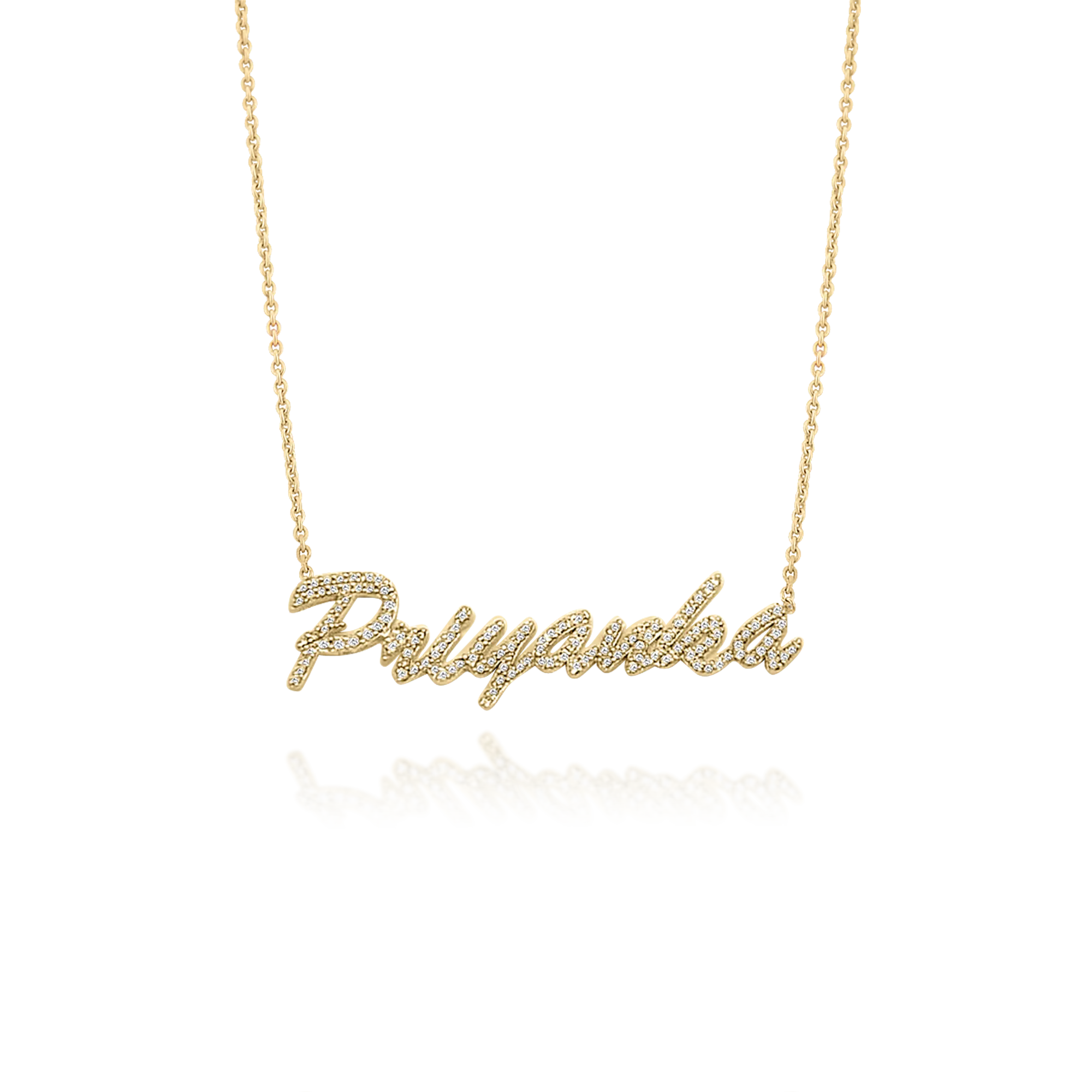 Diamond Name Necklace