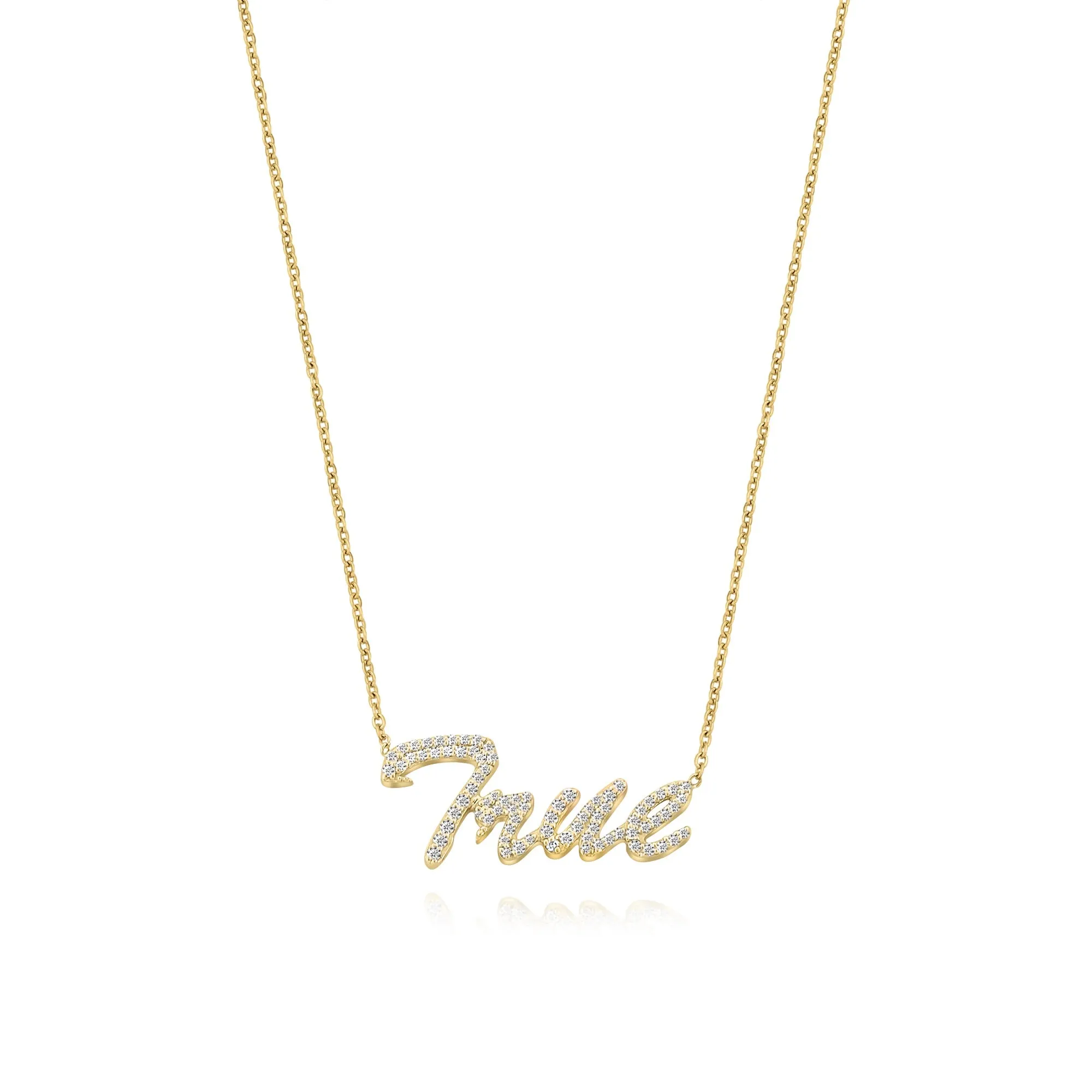 Diamond Name Necklace