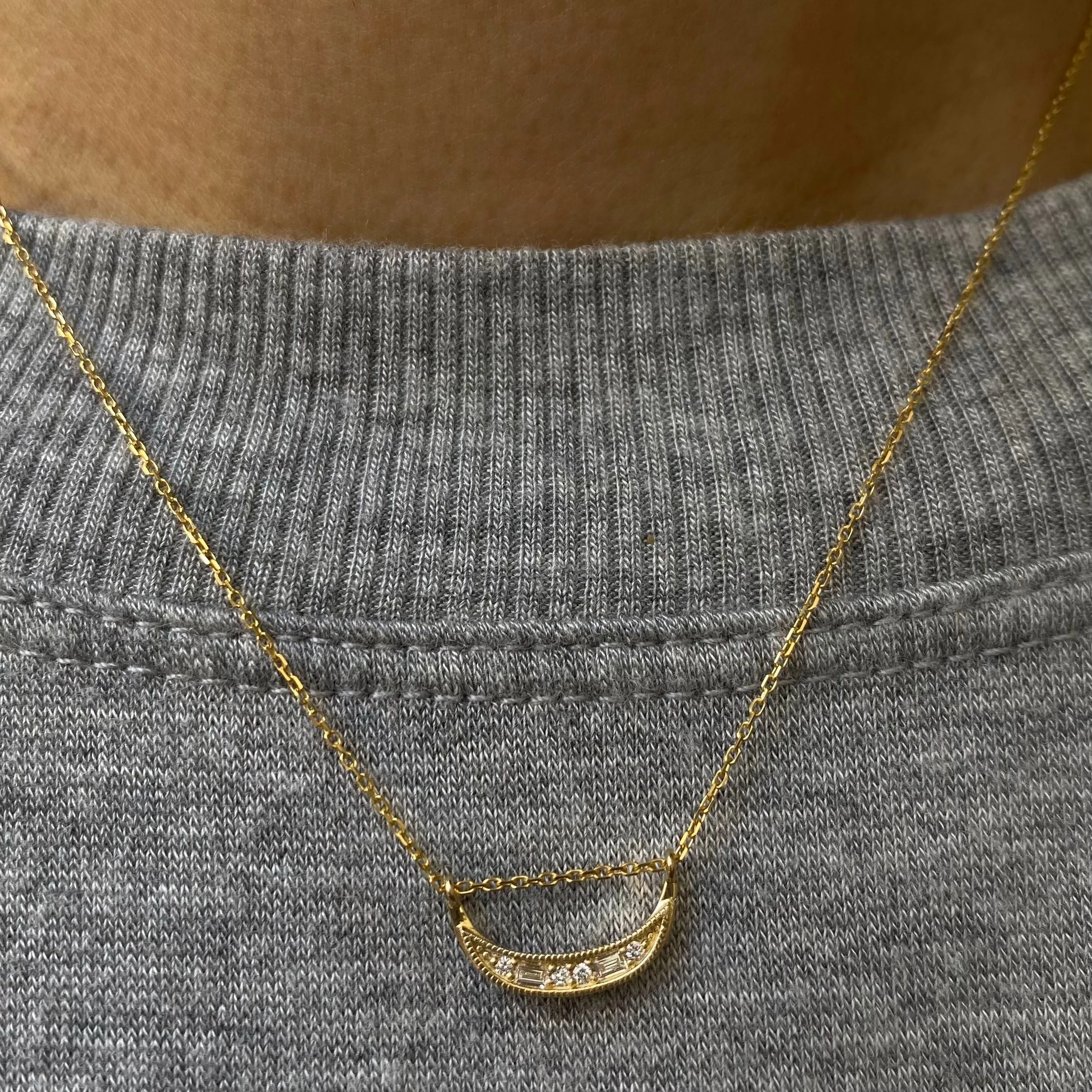 Diamond Staccato Necklace