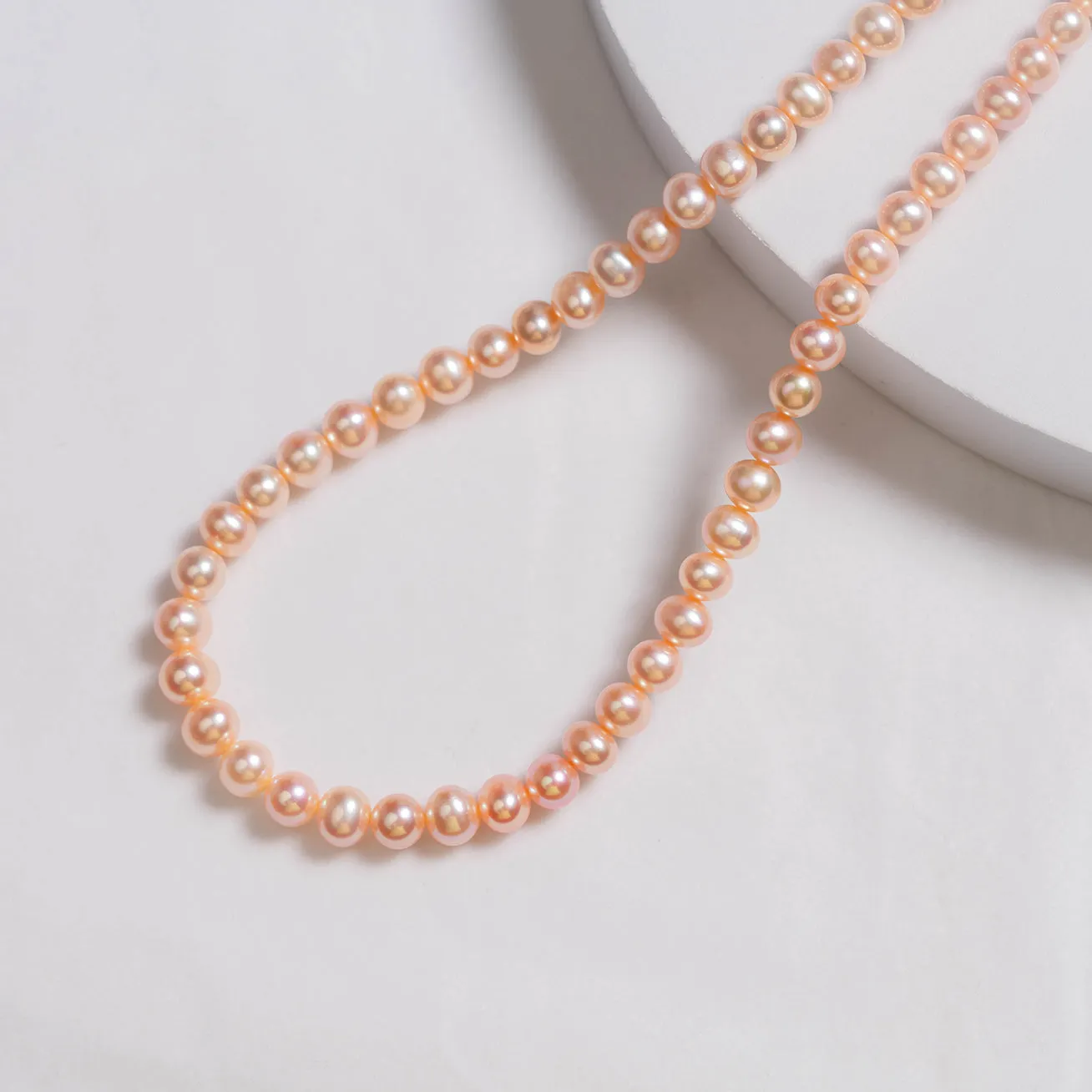 Elegant Pink Freshwater Pearl Set WS00065