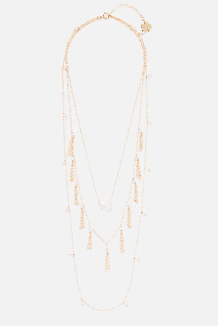 Empire 14K Gold Filled Layered Necklace