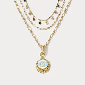 Evil Eye Layer Necklace