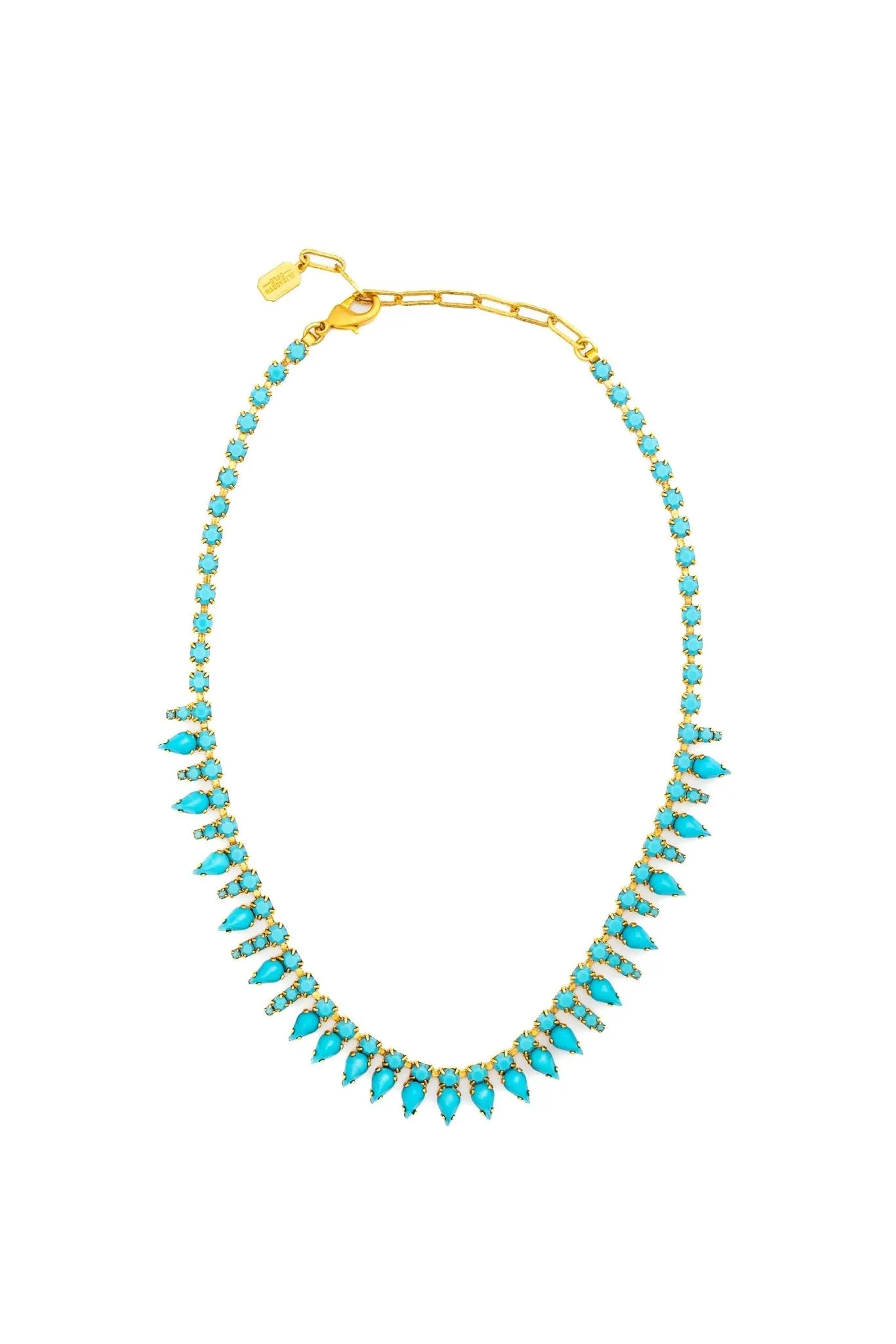 Elegant Georgie Necklace with Dainty Design and Sparkling Accents