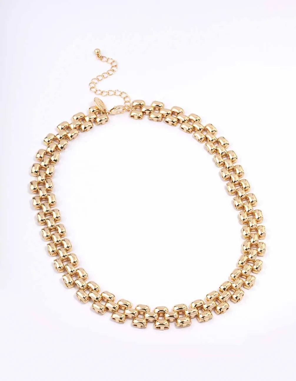 Gold Chunky Vintage Chain Necklace