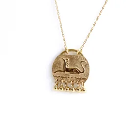 Gold Mythic Animal Necklace