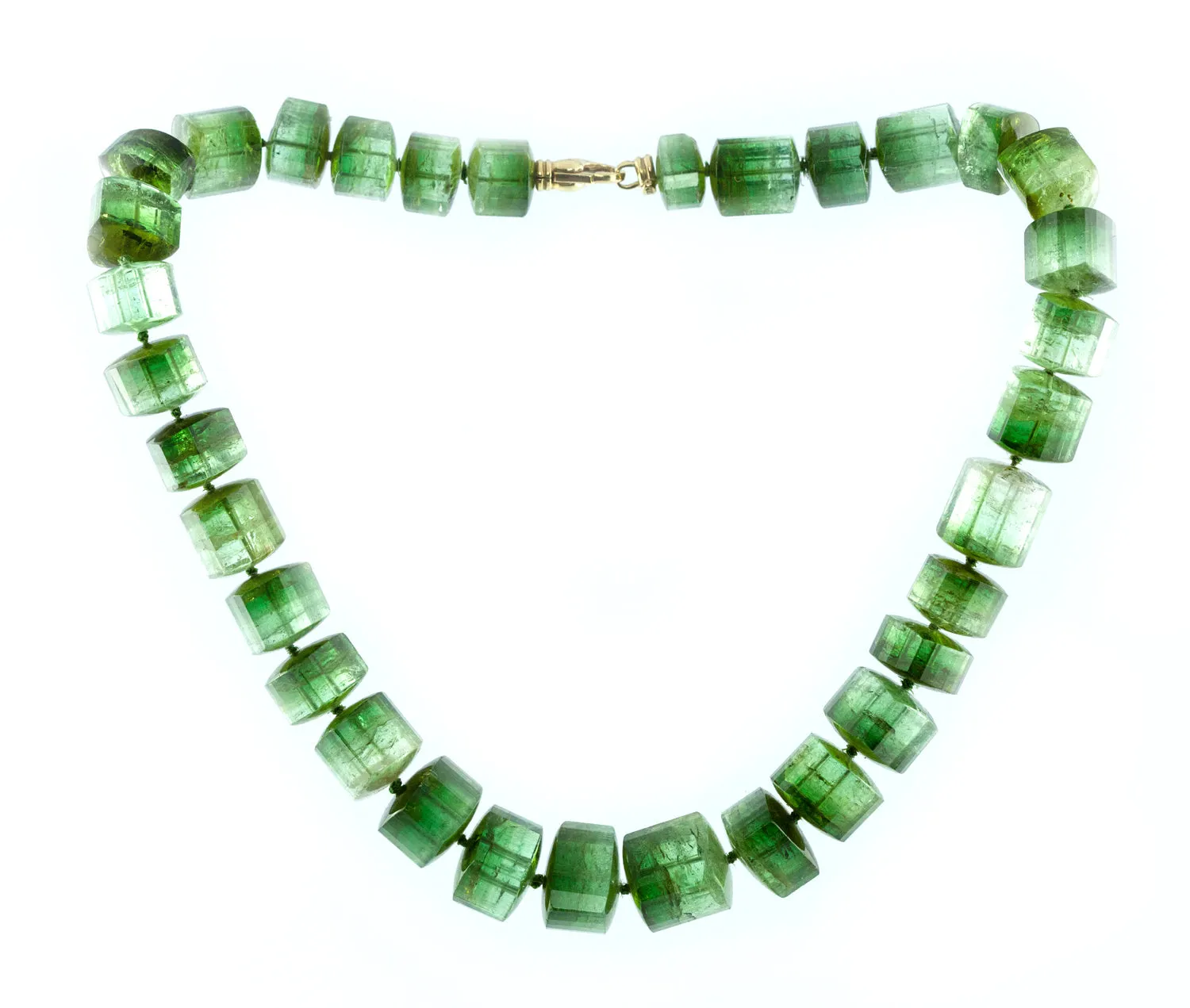 Green Tourmaline Necklace