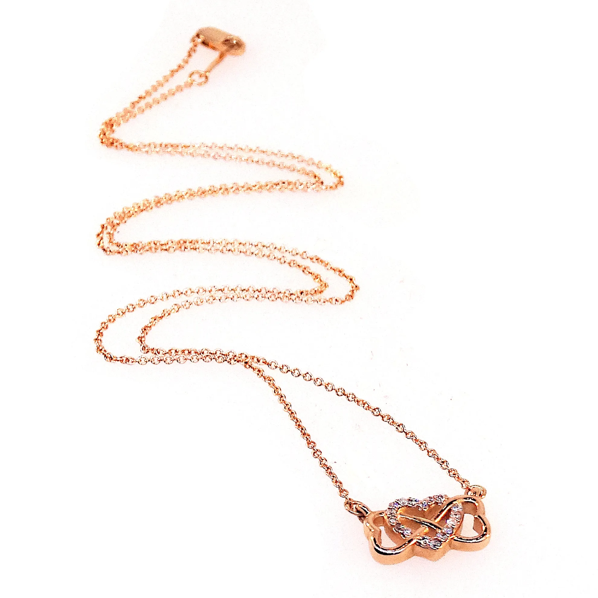 Heart Infinity Necklace