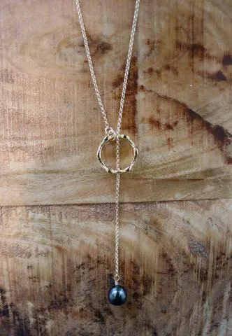 He'e Tahitian Pearl Lariat