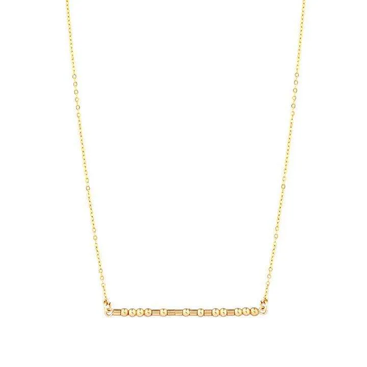 LOU - MORSE CODE NECKLACE