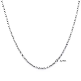 Men's Stainless Steel Classic Rolo Cable Chain Necklaces - 3mm width | 61cm length