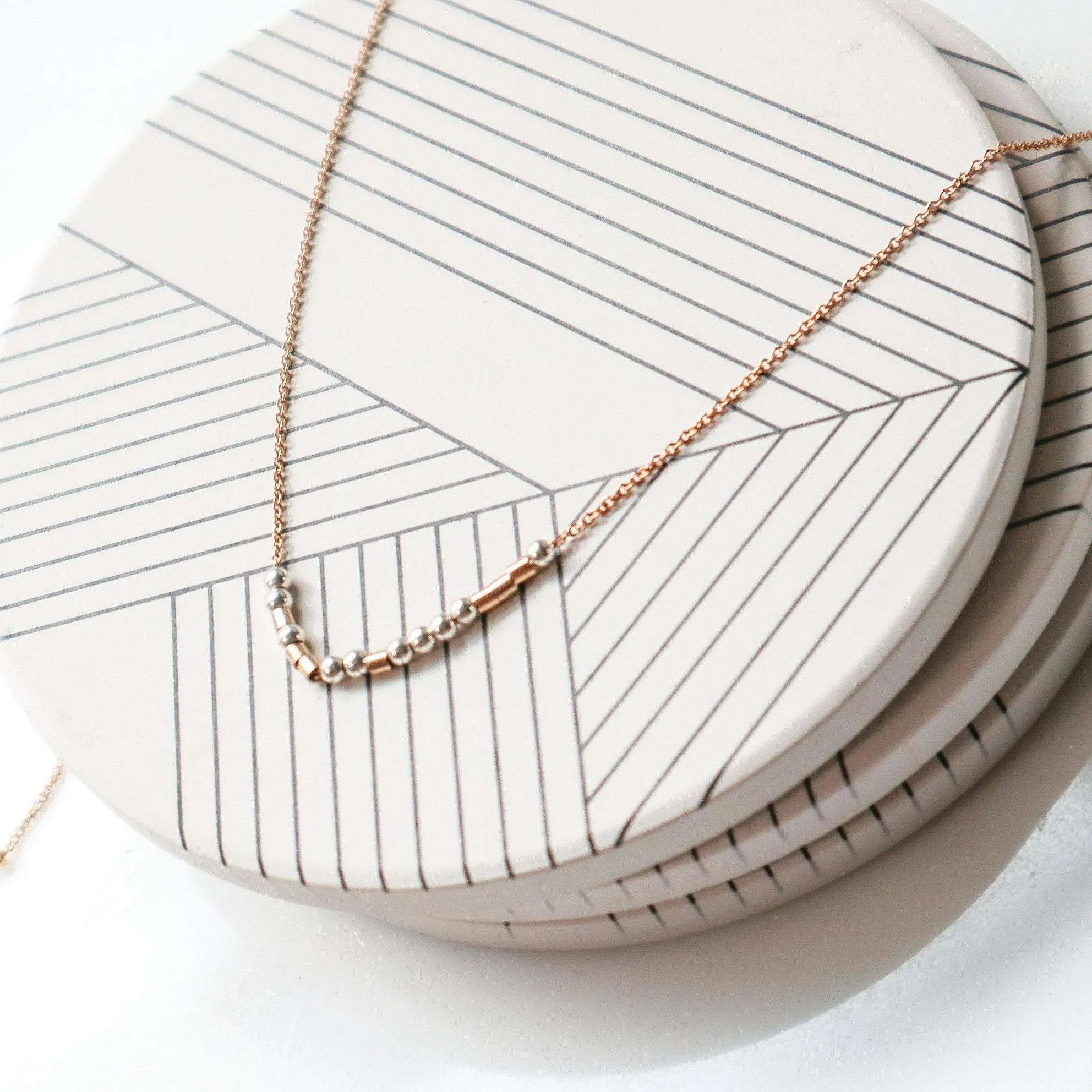 MIMI - MORSE CODE NECKLACE