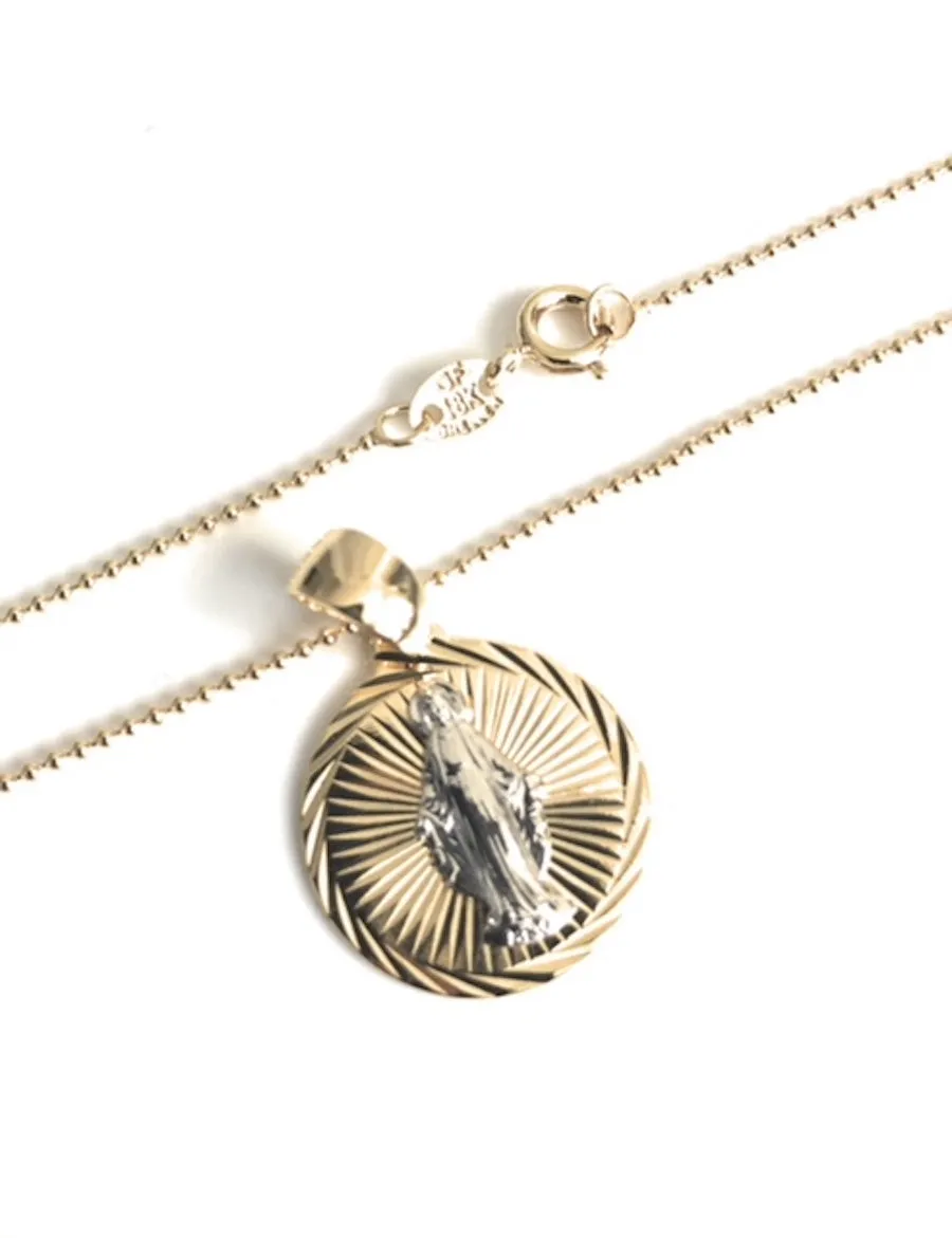 Miraculous Medal Catholic Necklace for Women