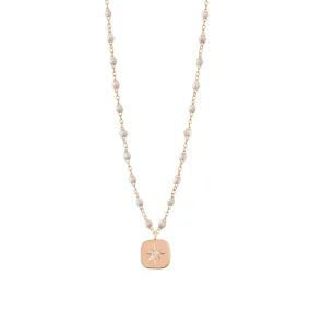 Miss Gigi Opal diamond necklace, Rose Gold, 16.5"