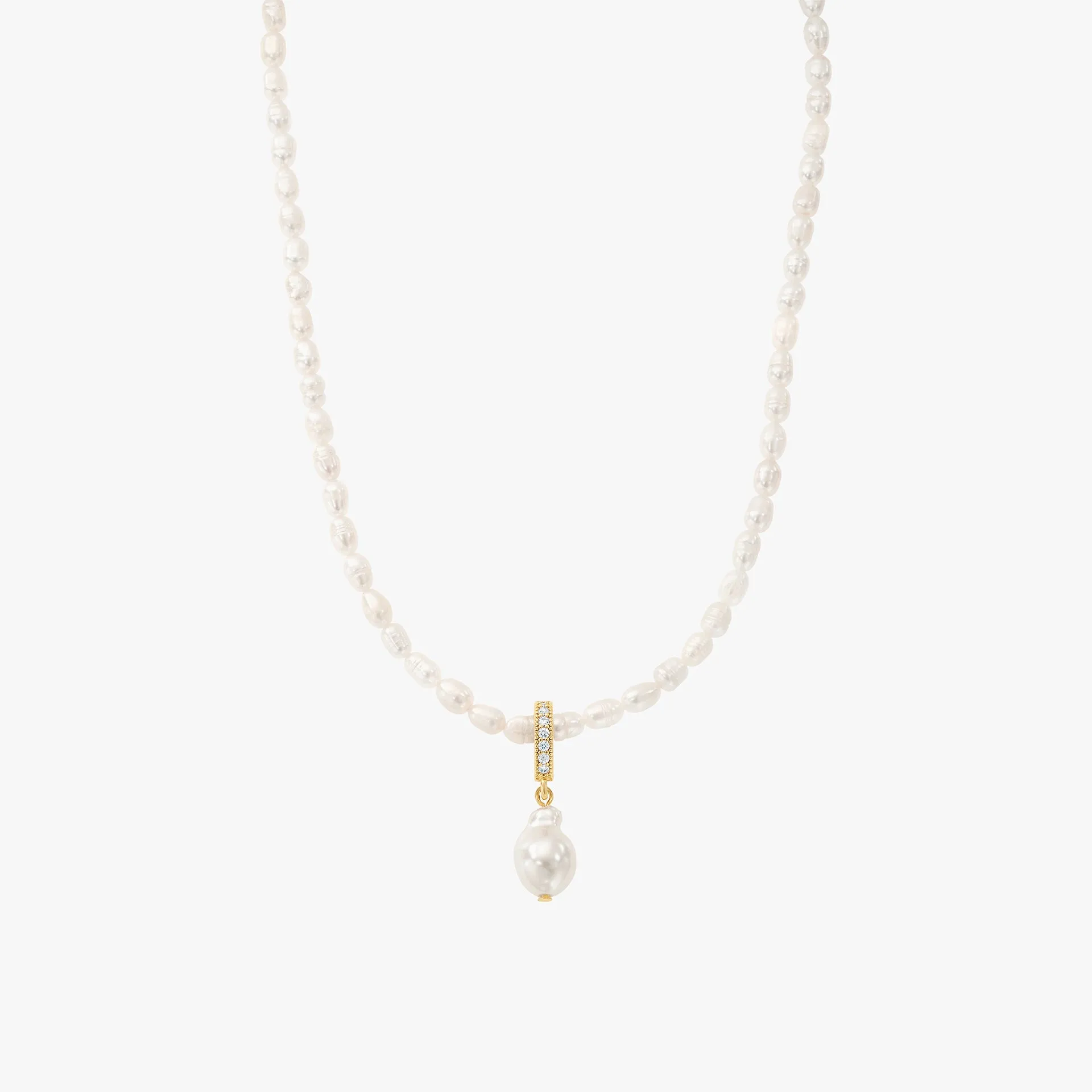 Nacre Pearl Charm