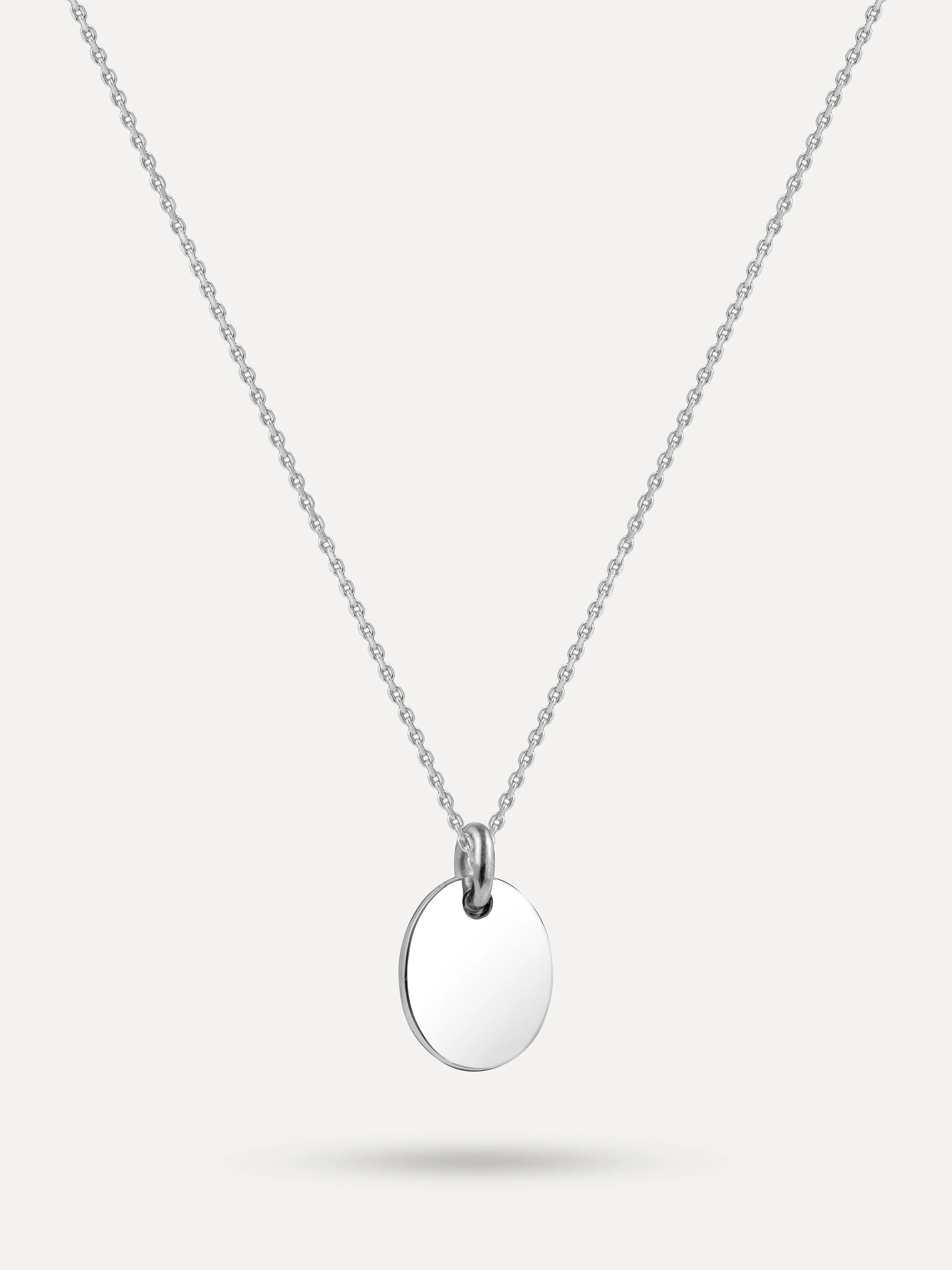 Oval Charm Necklace