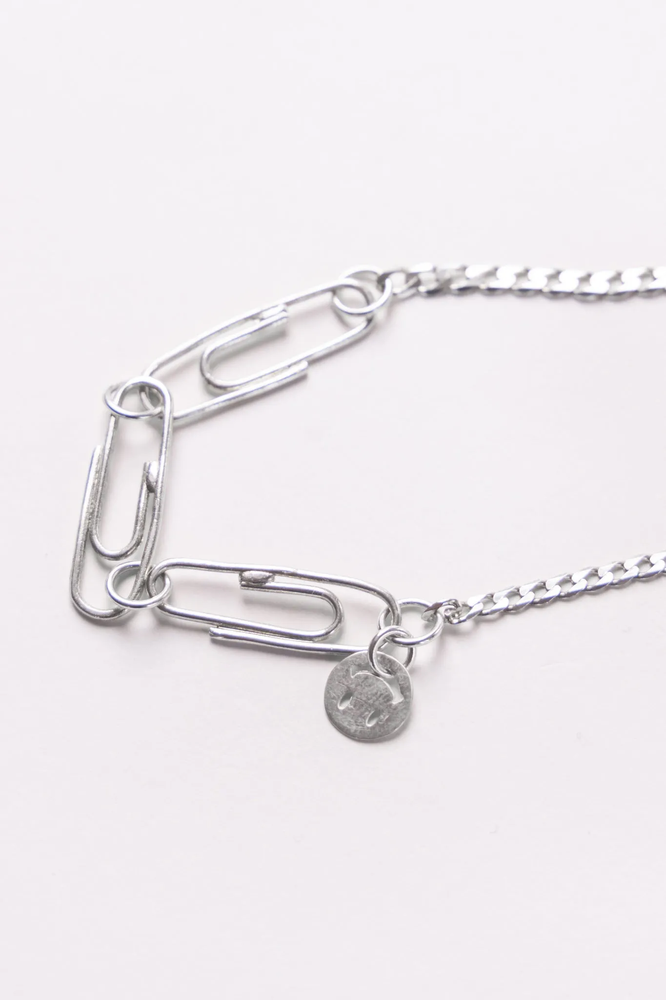 Paperclip Necklace | Silver