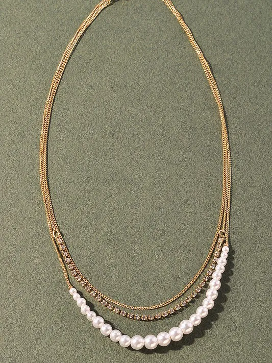 Pearl Layered Necklace