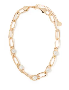 Signature Blair Link Pearl Necklace