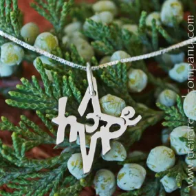 Silver Star Necklace - A Little Hope