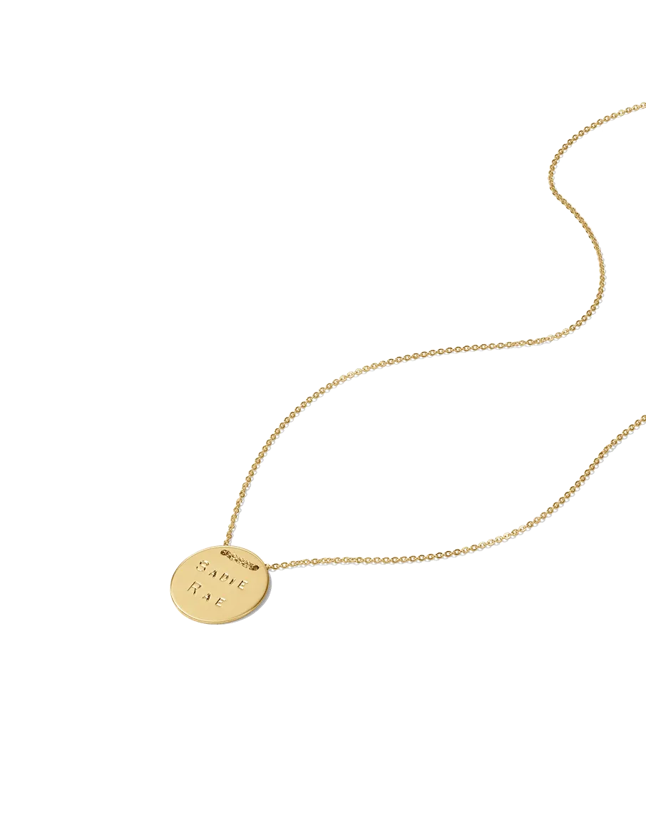 Small Disc Necklace