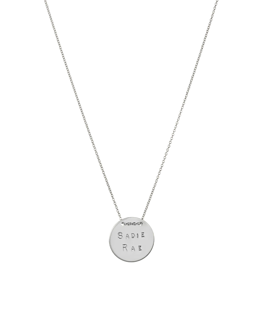 Small Disc Necklace