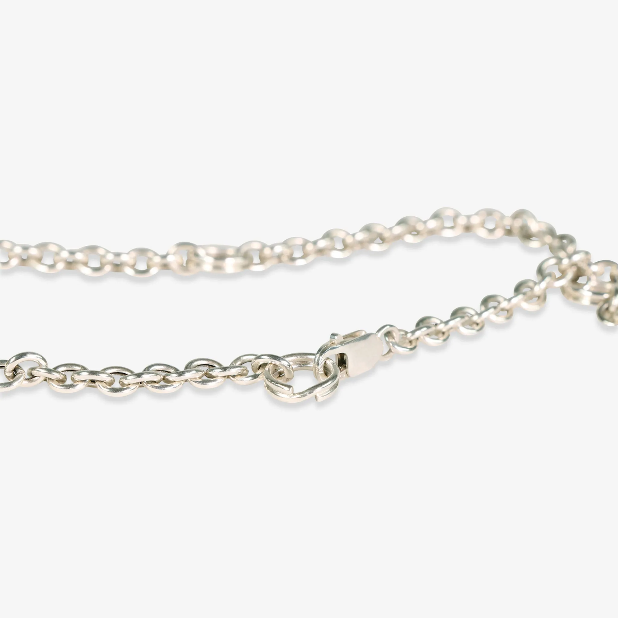 Split Necklace Silver