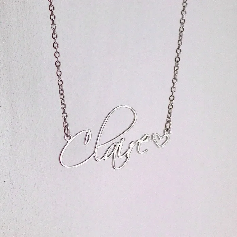 Stainless Steel Custom Name Necklaces